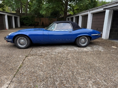Jaguar E type V12 Series III Roadster