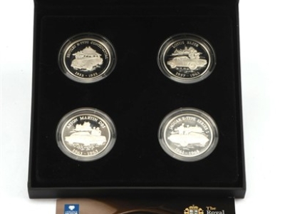 Royal Mint 4 Classic British Car Collection