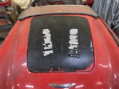 1954 Austin Healey 100 (Restoration Project by Rawles Motorsport)