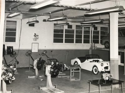 1954 Triumph TR2 Restoration Project