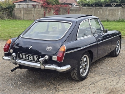 1972 MG B GT (Midnight Blue)
