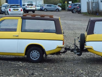 1976 Reliant Robin (with matching trailer)