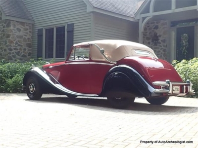 1950 Jaguar MK V Drophead Coupe