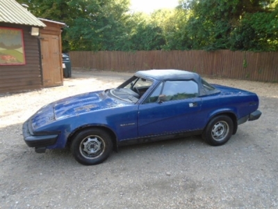 1981 Triumph TR7 convertible,