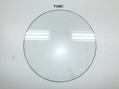 6x P100C glass for P100 Lucas headlight with clear glass