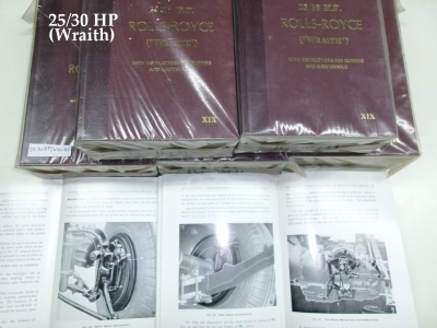 27x 25/30 HP (Wraith), Handbook for Rolls-Royce 25/30 HP (Wraith), reprint 1974