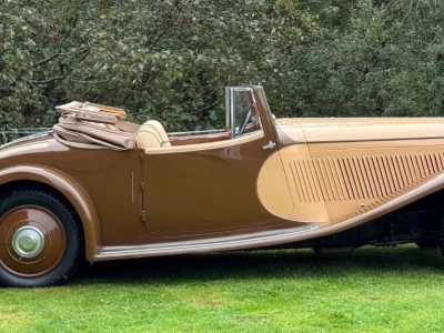 1933 Bentley 3.5 Litre Barker Sporting Drophead Coupe B17AE