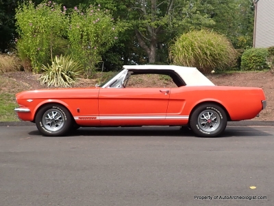 3 Owner, 1965 Ford Mustang Convertible - GT Clone