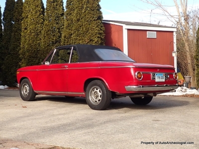 1969 BMW 1600/1602 Cabriolet