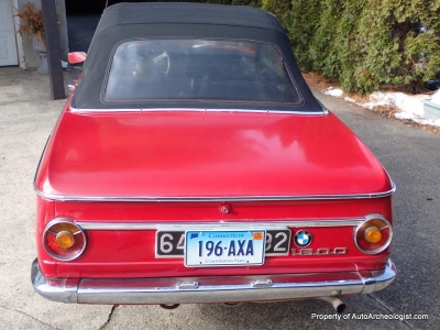 1969 BMW 1600/1602 Cabriolet