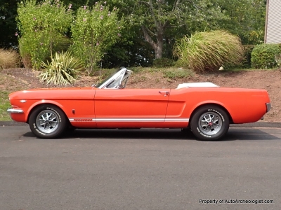 3 Owner, 1965 Ford Mustang Convertible - GT Clone