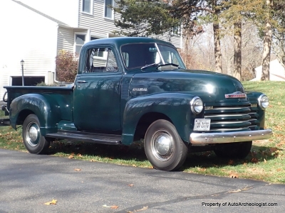 1951 Chevrolet 3100 Pick Up Truck