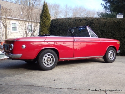 1969 BMW 1600/1602 Cabriolet