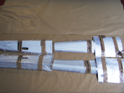 Aston Martin DBSV8 Exhaust Heat Shields - SET [Part No. RC009B]