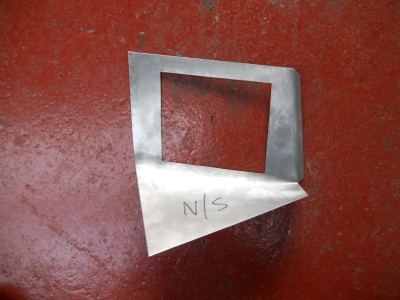 Aston Martin Inner Wing Tapered Panel for DB4 (LH) [Part No. RC033D]