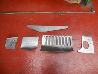 Aston Martin Complete Set of LH & RH Inner Wing Panels for DB4 [RC034B]