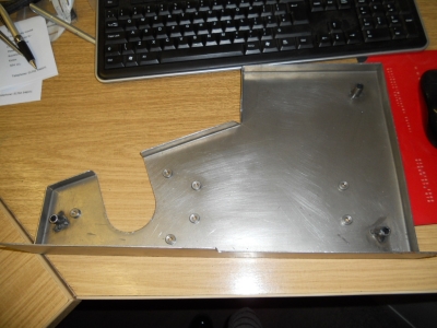 Aston Martin N/S Inner Wing Panel - Washer Bottle [Part No. RC044]