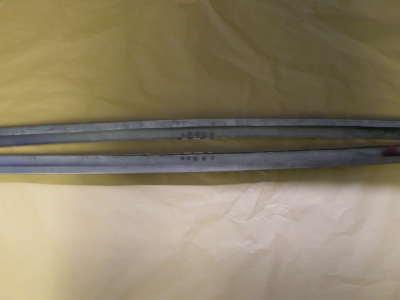 Aston Martin Bonnet Hoop Side Rails for DB5/6 (LH & RH Available) [Part No. RC069D]