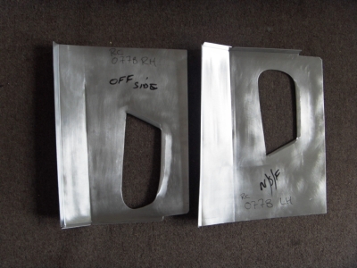 Aston Martin Panel behind Side Vent for DB5/6 (LH & RH Available) [Part No. RC077B]