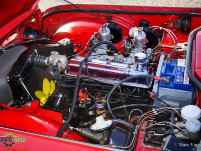Triumph TR4 with Surrey Top