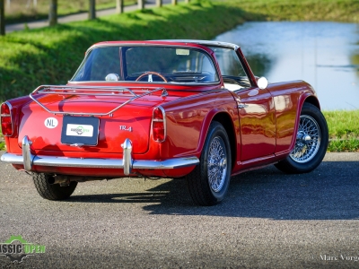 Triumph TR4 with Surrey Top