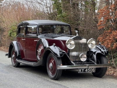 1933  Rolls-Royce 20/25 Rippon Sports Saloon GWX10