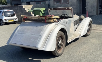 1935 Alvis Speed Twenty VdP 3pos Drophead Coupe Project