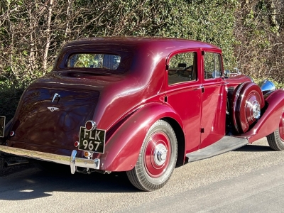 1939 Bentley 4¼ Litre Overdrive Park Ward Sports Saloon B67MX