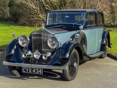 1936 Rolls-Royce 25/30 H.J. Mulliner Sports Saloon.  GTL68