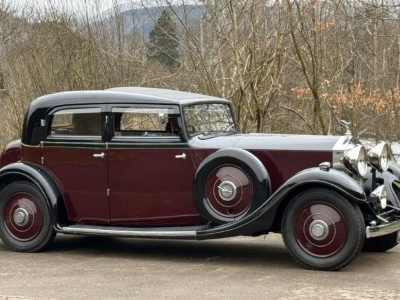 1933  Rolls-Royce 20/25 Rippon Sports Saloon GWX10
