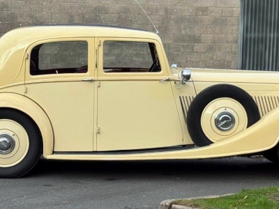1936 Bentley 4¼ Litre Park Ward ‘Close Coupled’ Sports Saloon