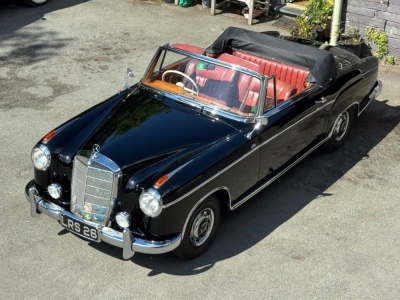 1958 Mercedes Benz 220S Cabriolet