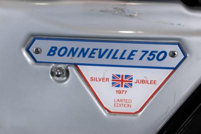 1977 Triumph Bonneville Silver Jubilee