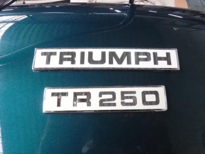 1968 Triumph TR250 green