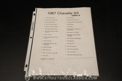 1967 Chevrolet Chevelle SS 396 Tribute