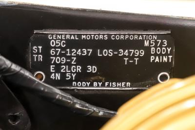 1967 Chevrolet Camaro SS 396