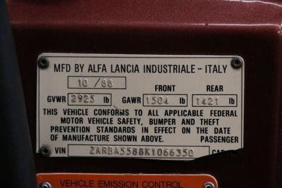 1989 Alfa Romeo Spider 2dr Coupe Veloce