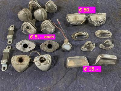 1900 Electric car parts Several