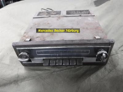 1960 Mercedes parts radio Becker Mercedes