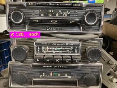 1960 Mercedes parts radio Becker Mercedes