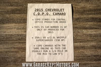 2015 Chevrolet Camaro COPO