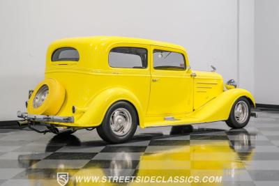 1934 Chevrolet Sedan With Trailer