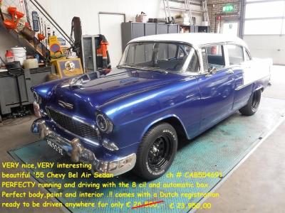 1955 Chevrolet Bel Air sedan