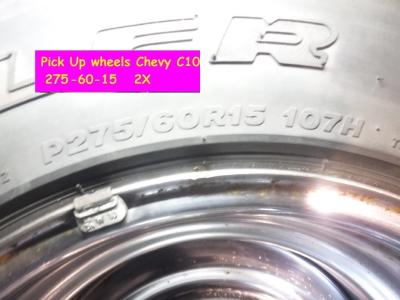 1900 Wheels Several classic car wheels