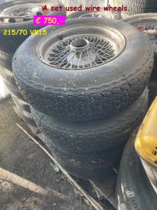 1900 Wheels Several classic car wheels