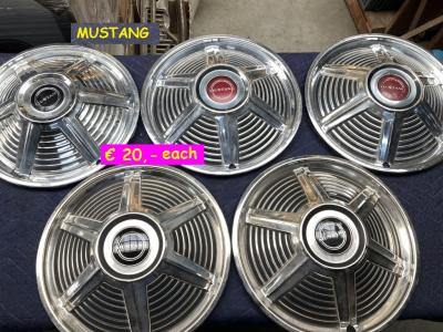 1980 Wheel Covers several