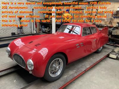 1948 Cisitalia 202 Aerodynamic