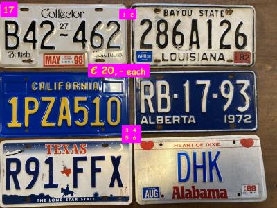 1900 Collectables Number - Rallyplates