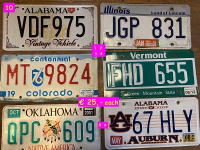 1900 Collectables Number - Rallyplates