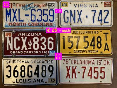 1900 Collectables Number - Rallyplates